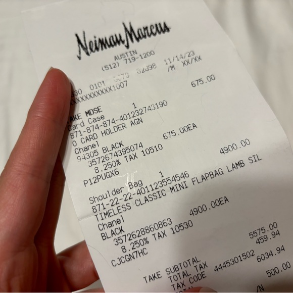 Brand new 24C chanel mini rectangular with silver hardware. - Picture 15 of 15